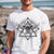 Men's Black/White Intuitive Seeker T-Shirts - Black