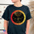 Boy's Solar Flare Serenity Zodiac Wheel White Tee