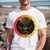 Men's Solar Flare Serenity Zodiac Wheel Tee - Black