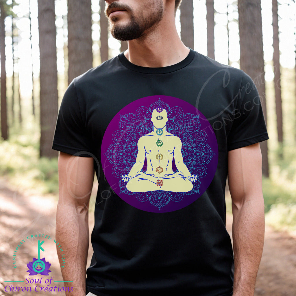 Men's Meditative Citrine Enlightenment - Black
