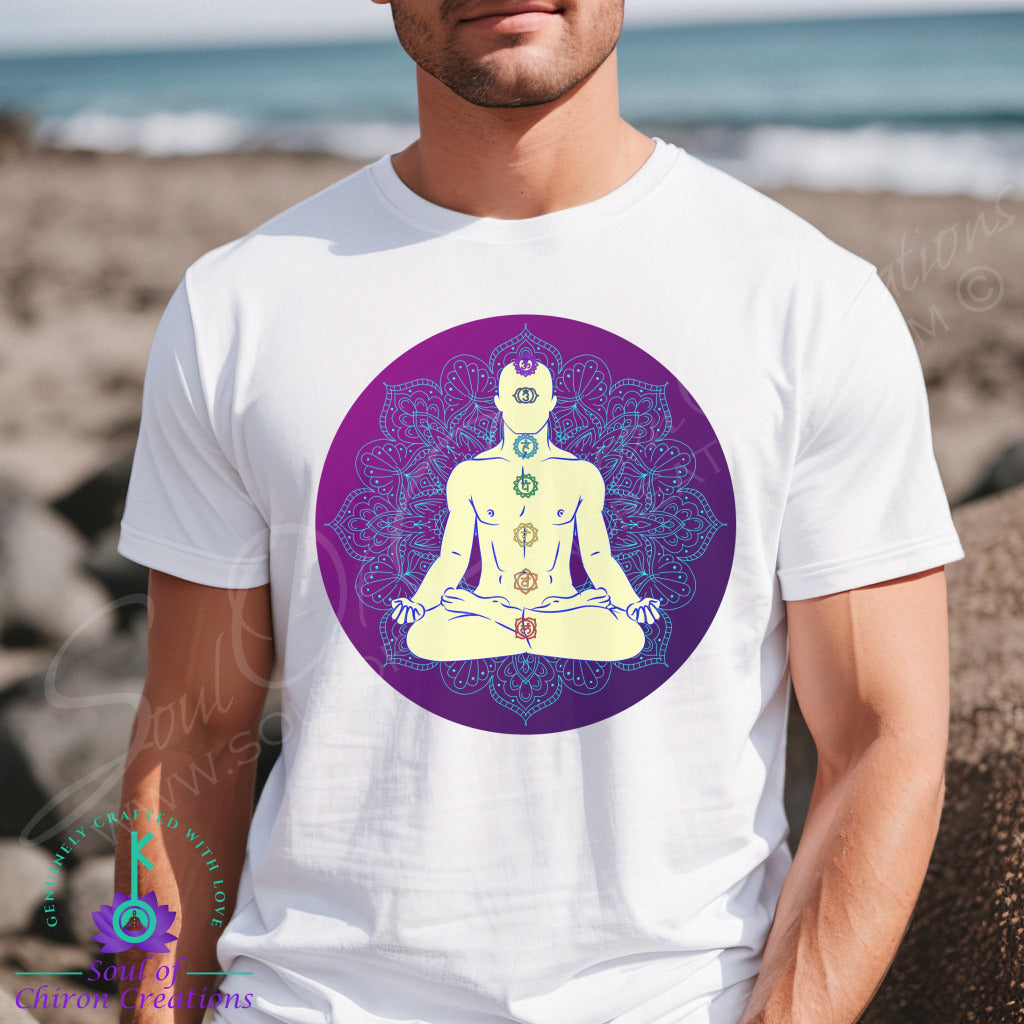 Men&#39;s Meditative Citrine Enlightenment - White